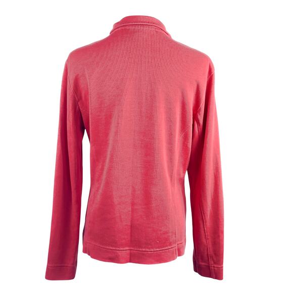 Master's Collection Women's SM Full Zip Jacket Pima Cotton Coral Golf Augusta - Picture 3 of 7